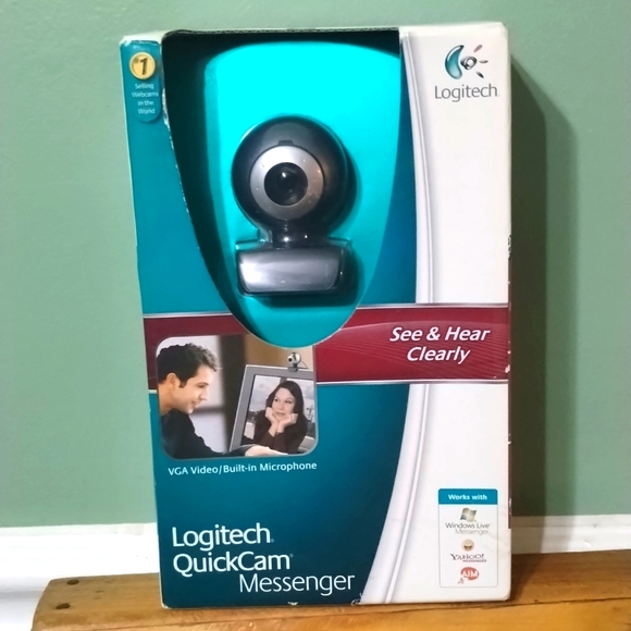 NIB vintage Logitech webcam - Picture 1 of 10